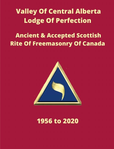Central Valley Lodge of Perfection - History Book Cover